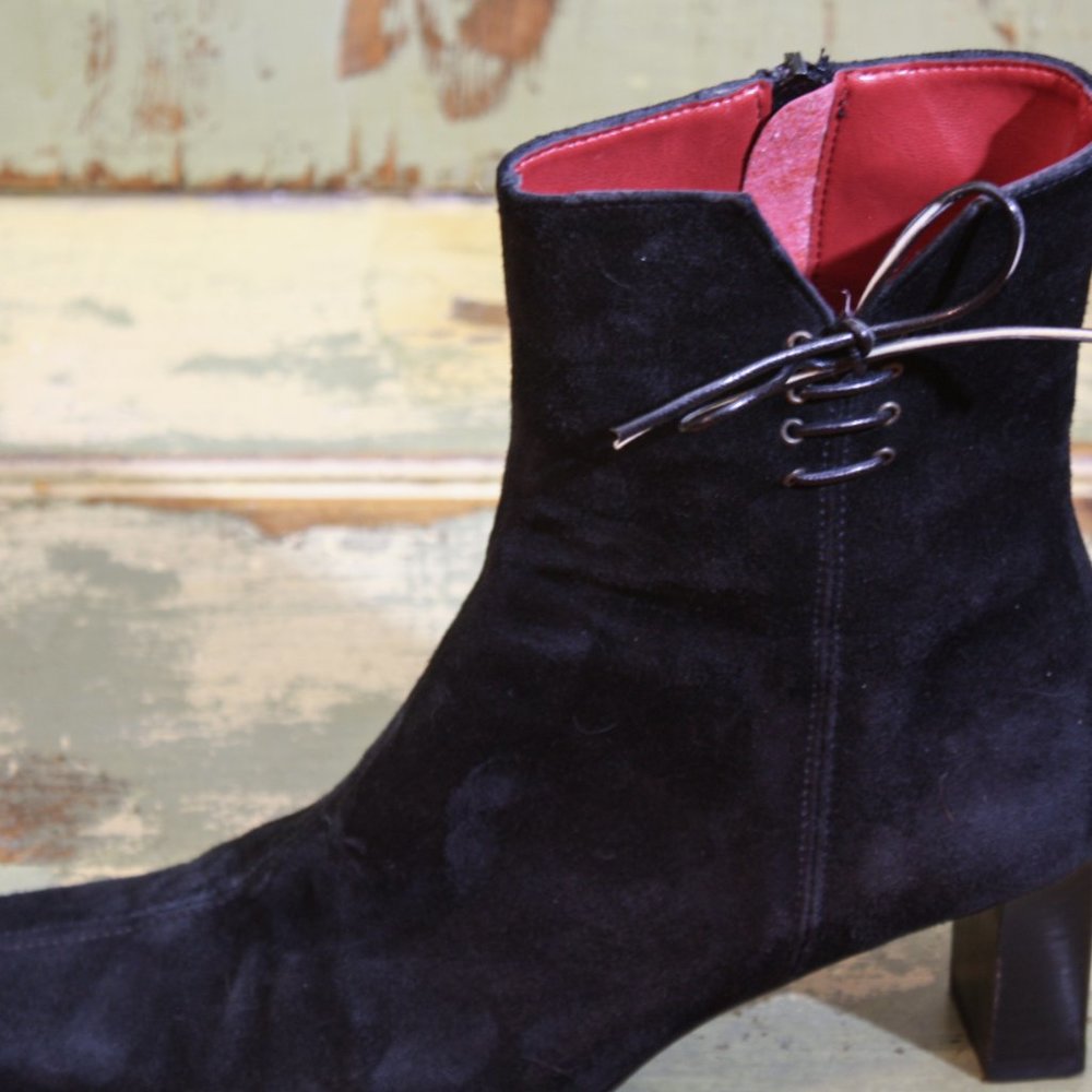 Gorgeous, Butter-Soft Suede, Booties - image 5